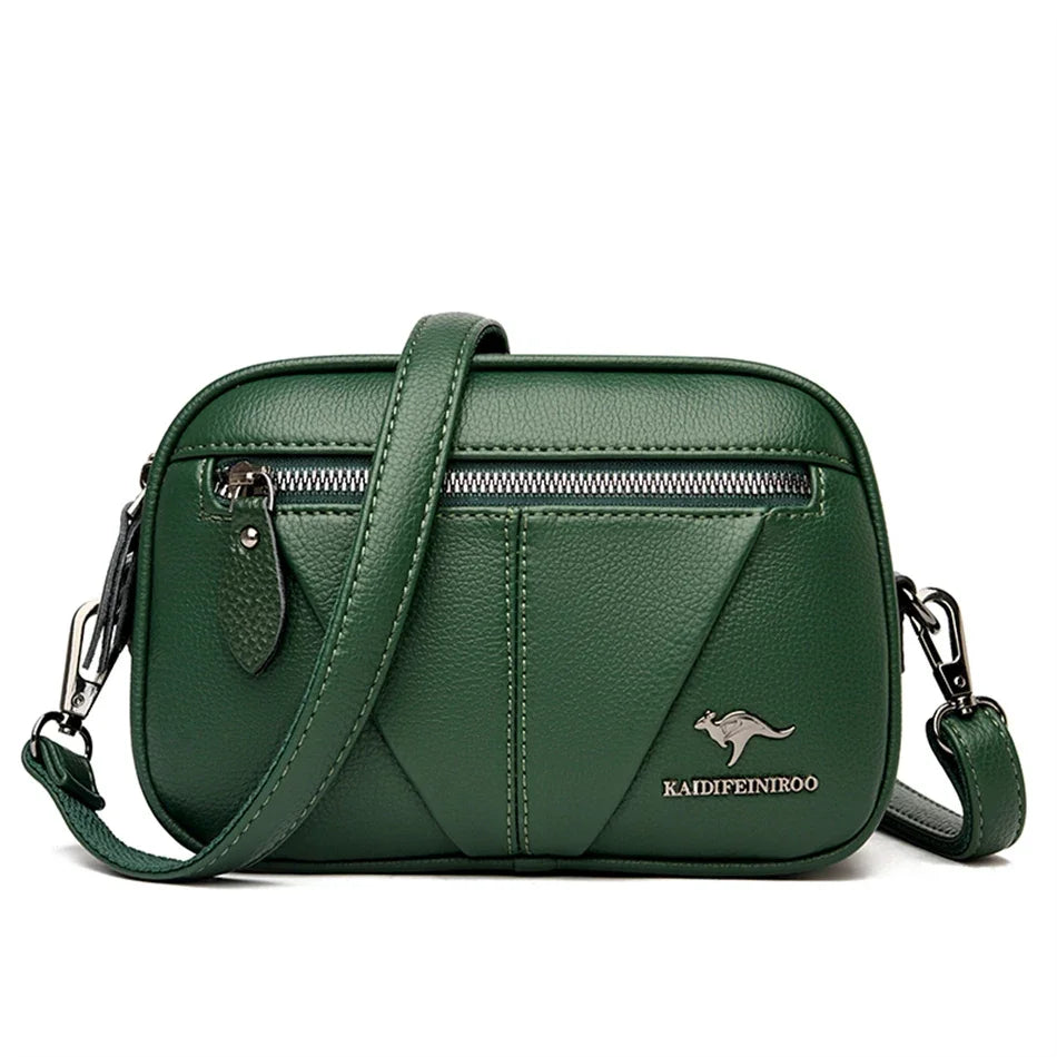 Small Genuine Leather Shoulder Bag