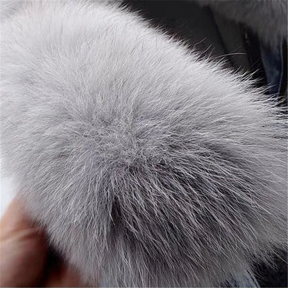 Willow | Faux fur collar denim jacket