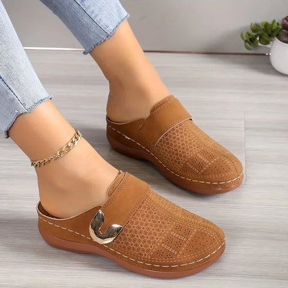 Elegant High Arch Wedge Sandals