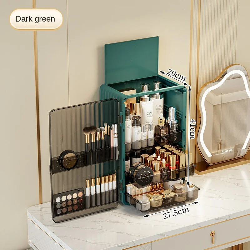 Premium Makeup Case - Compact Cosmetic Storage Box