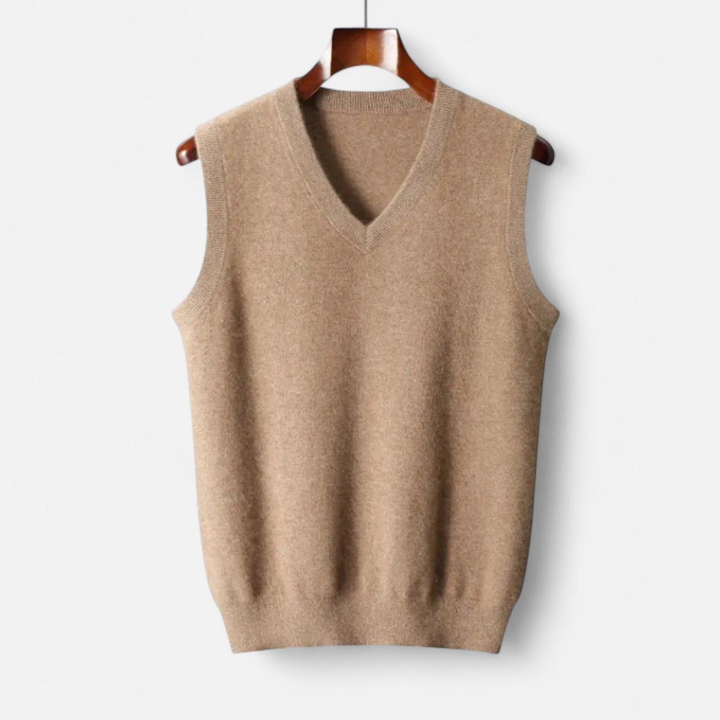 Sebastian | Men’s Merino Wool V-Neck Vest 3