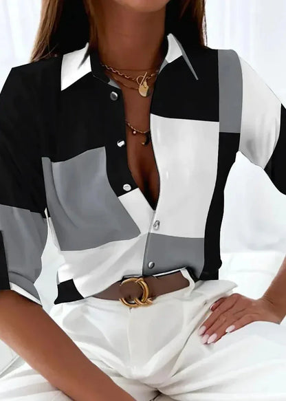 Stylish Floral Women's Blouse