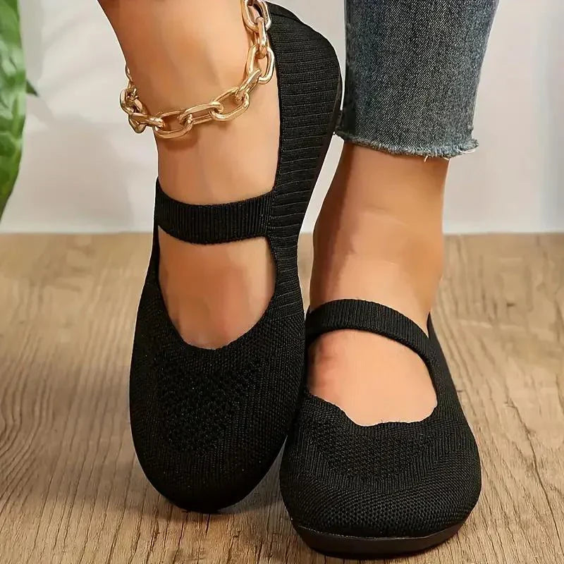 Variant image for Nyxara Slippers – Lightweight Knit, Flexible Comfort-1