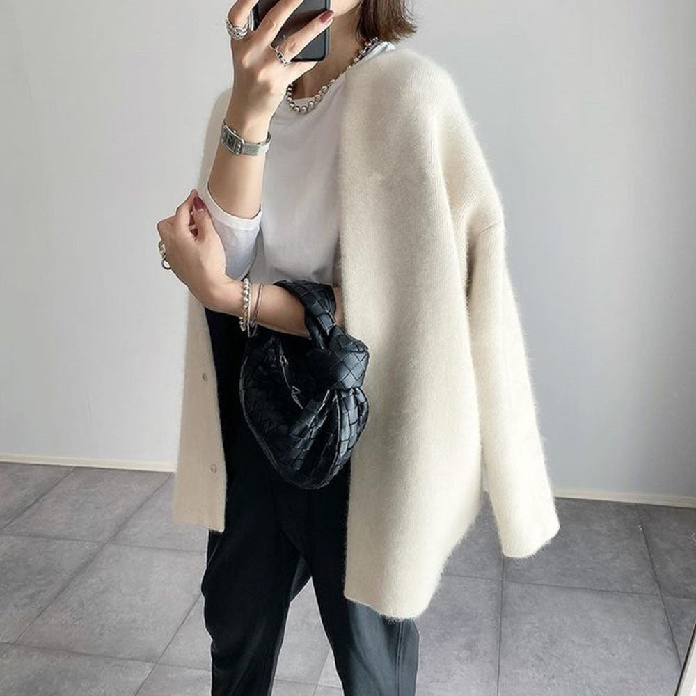 Soft Chic Ladies Cardigan Sweater