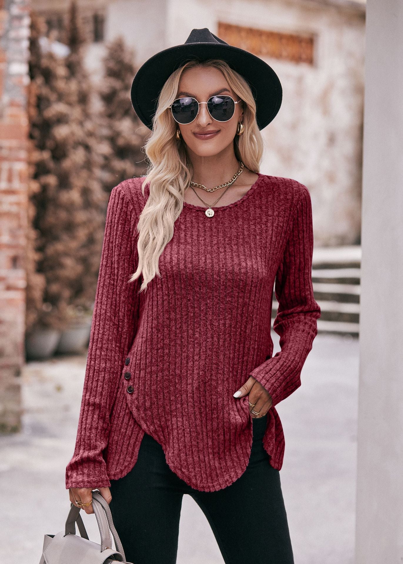 Ladies Classic Crew Neck Top