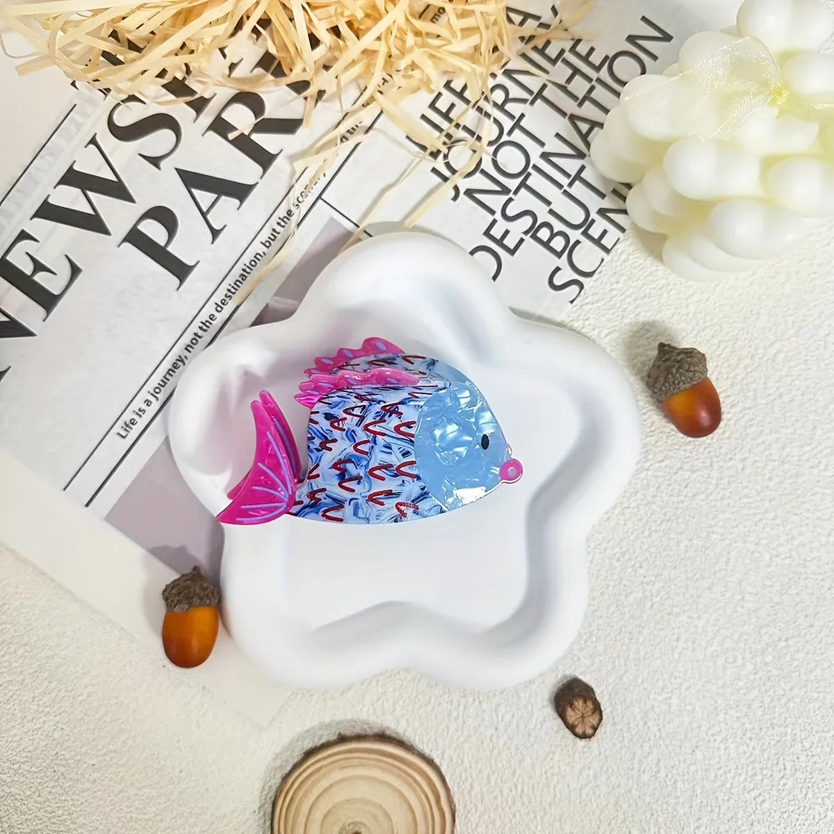Stylish Girls Hair Clip Fashion Shark Hair Slide