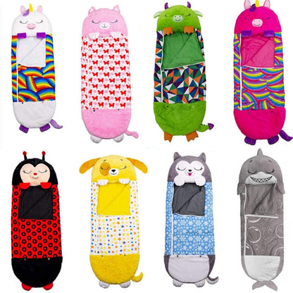 Comfy Kids Sleeping Bag - Warm Fun Slumber Bag for Boys Girls