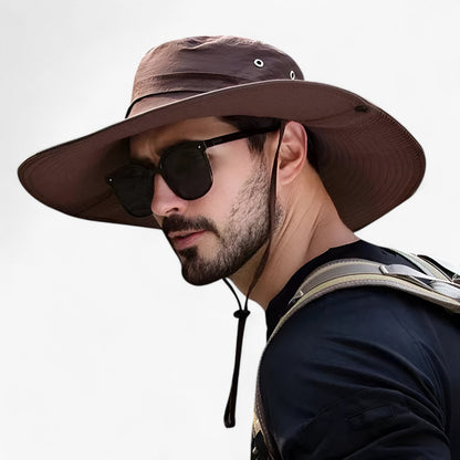 Waterproof Outdoor Sun Hat for Men - Lightweight Hiking Cap