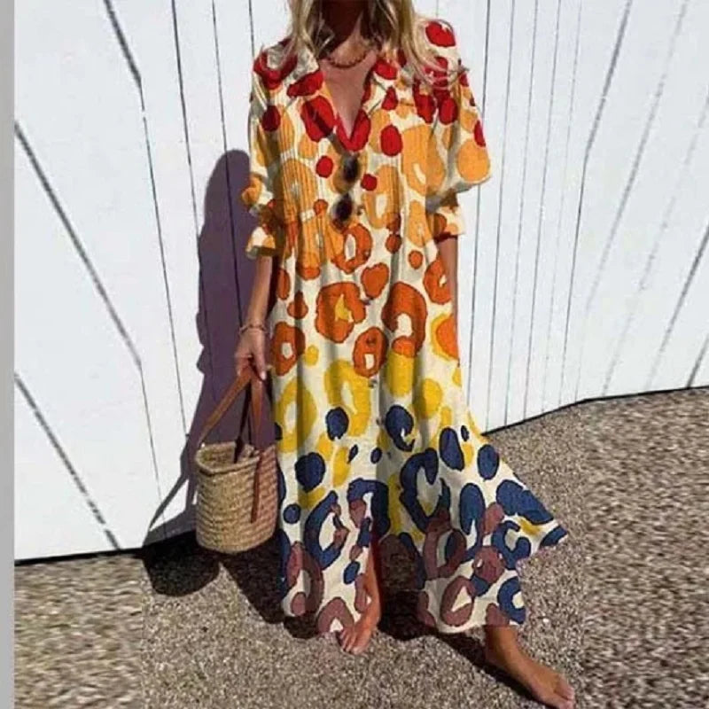 Free Spirit Floral Maxi Dress