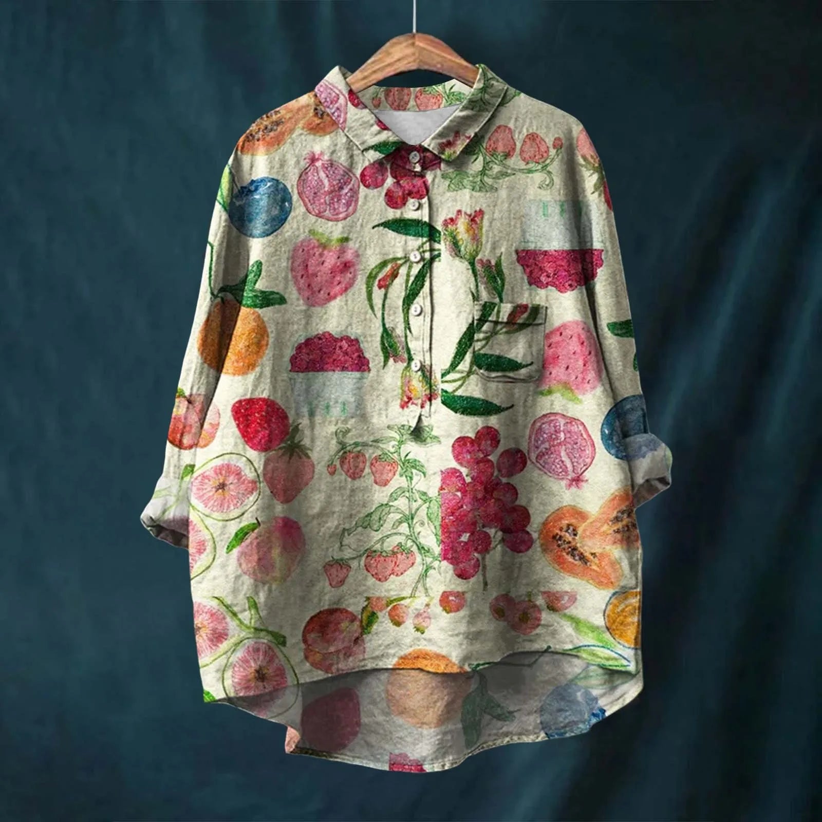 Variant image for Liesa | Floral Shirt for Women – Lightweight Fabric, Elegant Design-31