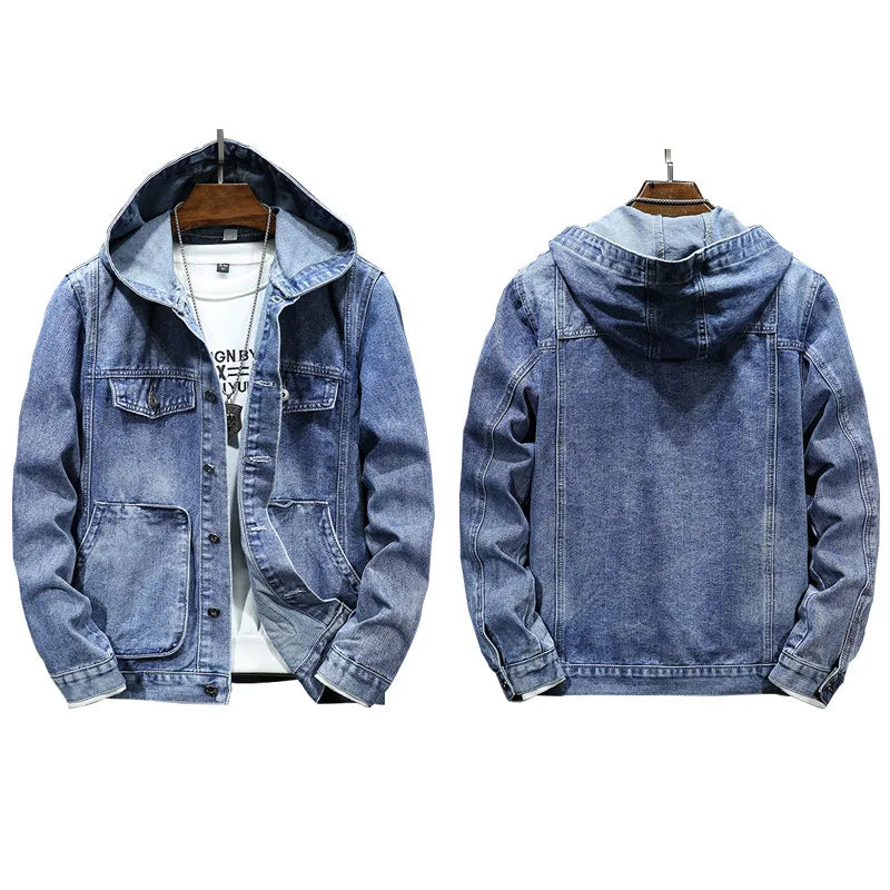 Reynan | Hooded Denim Jacket