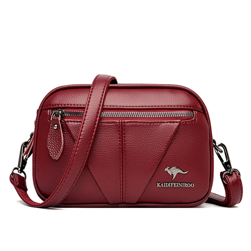 Small Genuine Leather Shoulder Bag