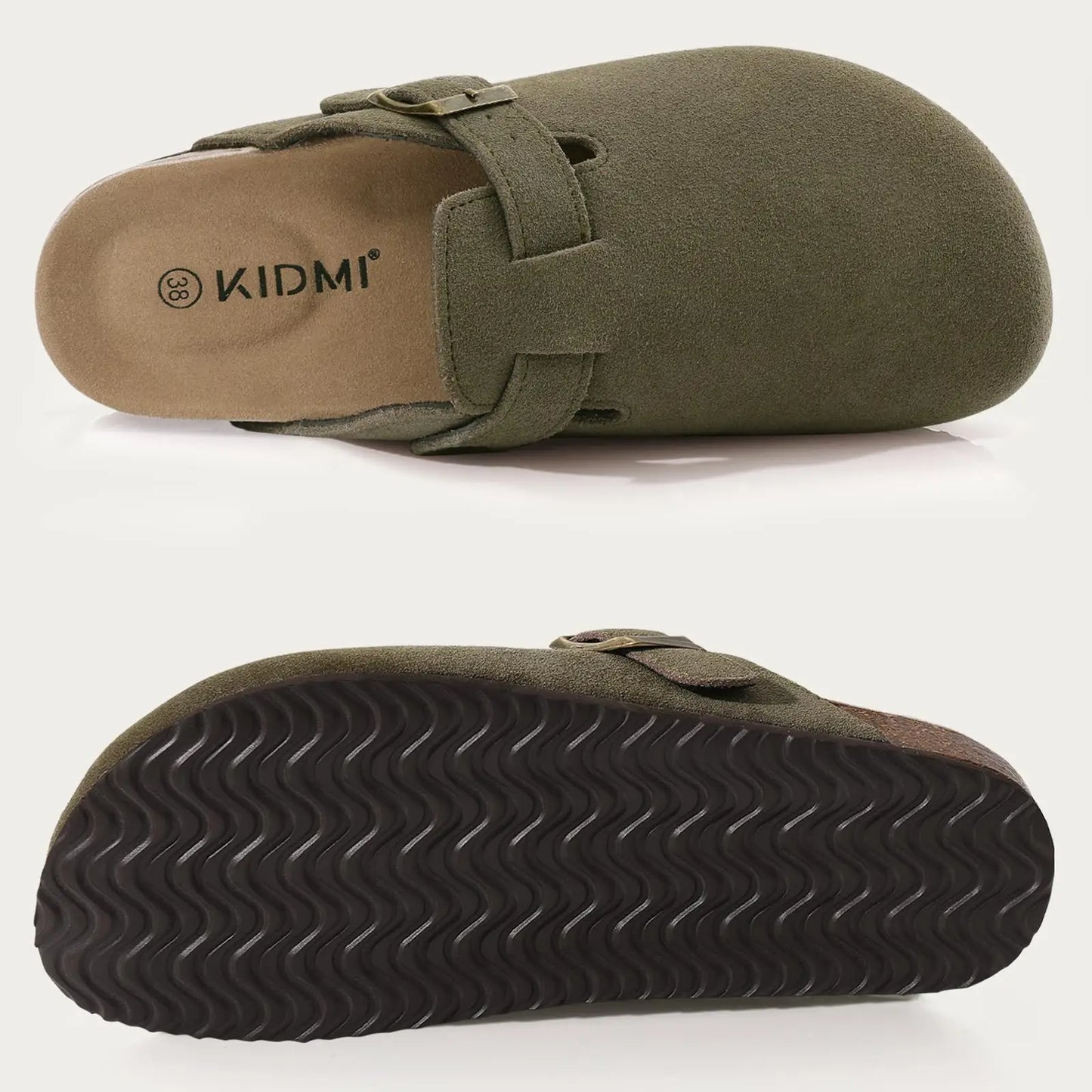 Kido Suede Clogs | Unisex Footwear-3
