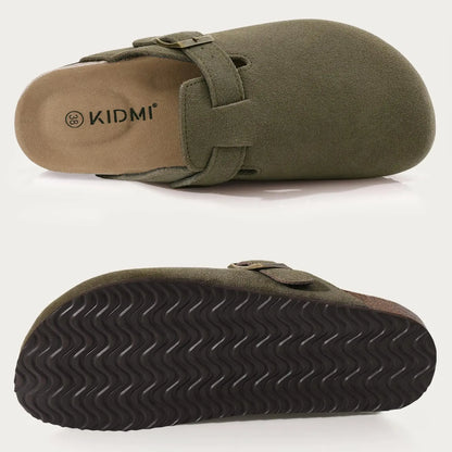 Kido Suede Clogs | Unisex Footwear-3