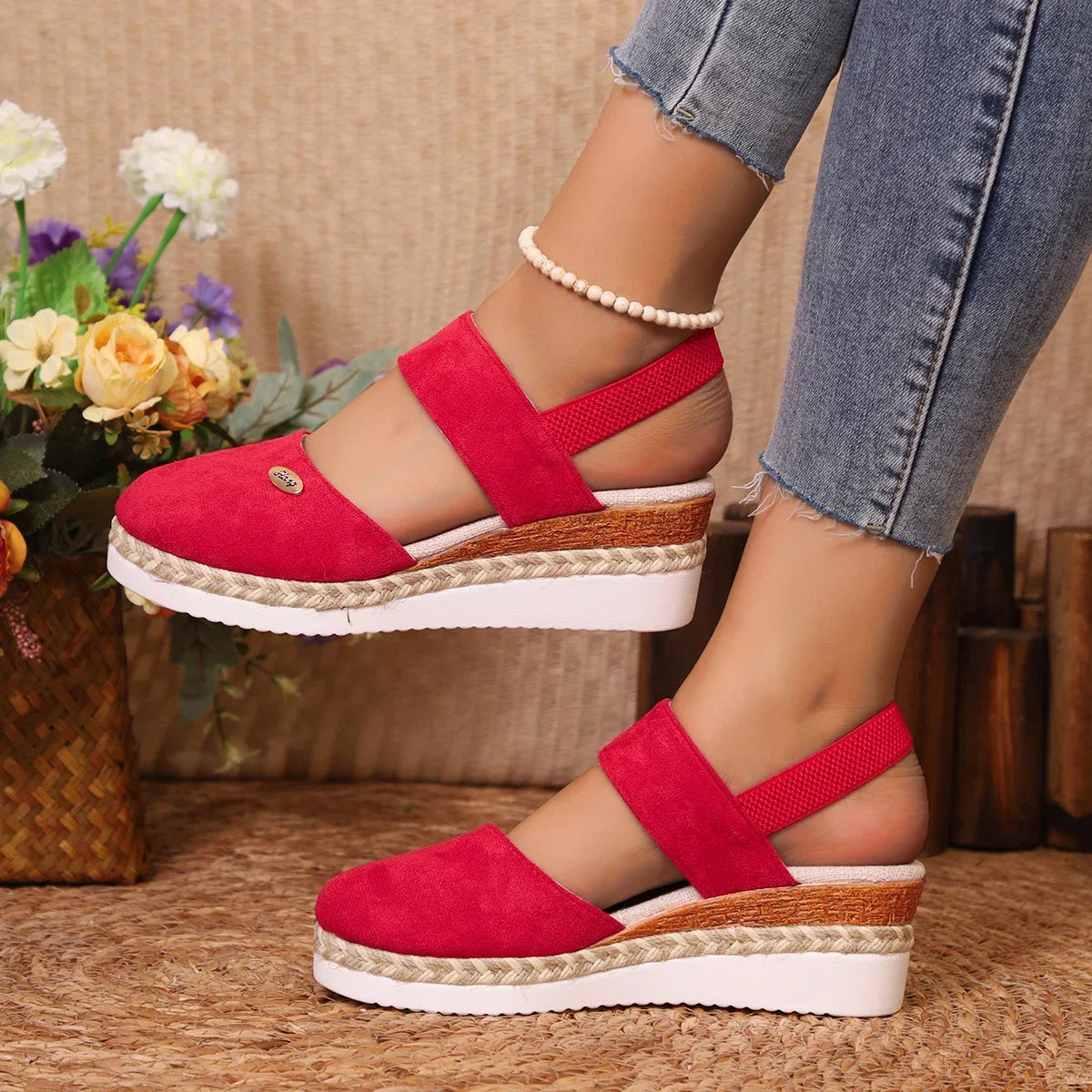 Variant image for Wendy Wedge Sandals | Espadrille Wedges for Women-10