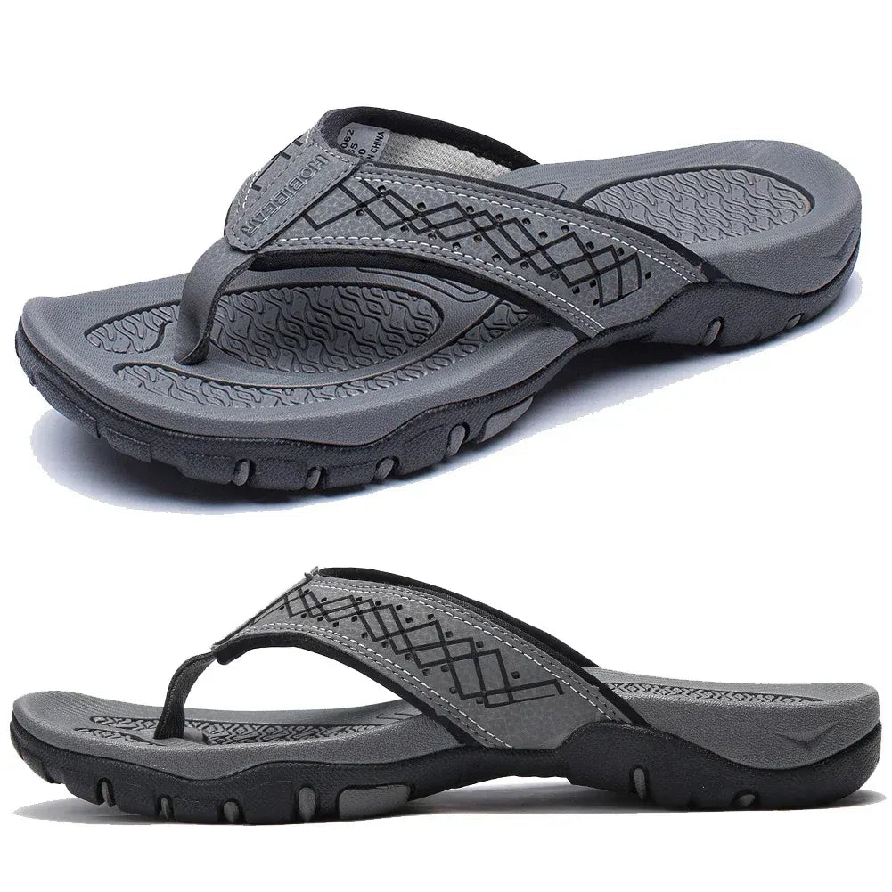 Men's Comfortable Leather Summer Sandals