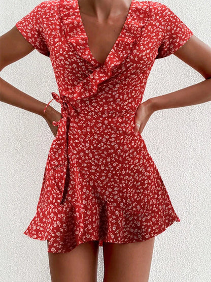 Variant image for Floral Delight | Women's A-Line Summer Dress-2