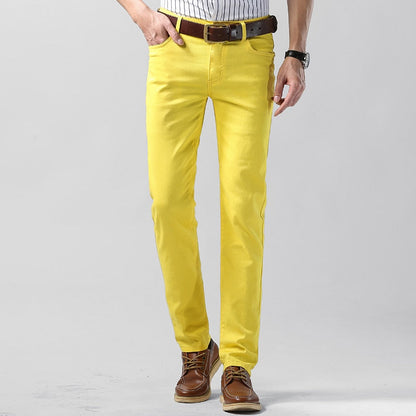 Regular Fit Solid Color Trousers