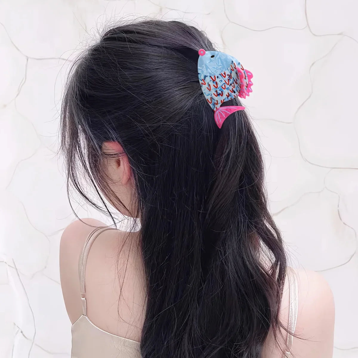 Stylish Girls Hair Clip Fashion Shark Hair Slide