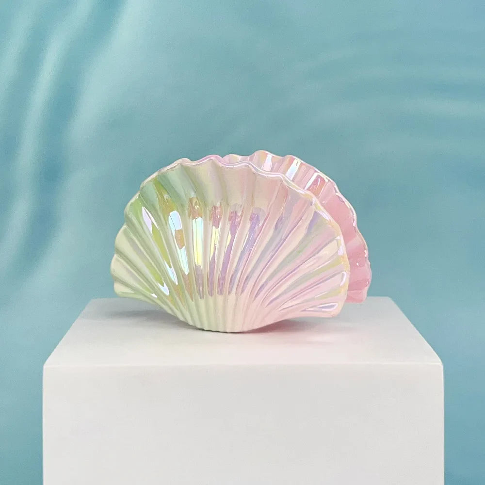 Colorful Ocean Shell Hair Clip for Women Beach Hairstyle