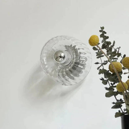 Simple Glass Metal Wall Lamp