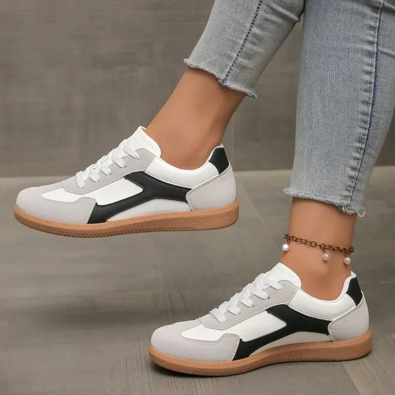 Classic Sport Arc Sneakers - Luxivelle