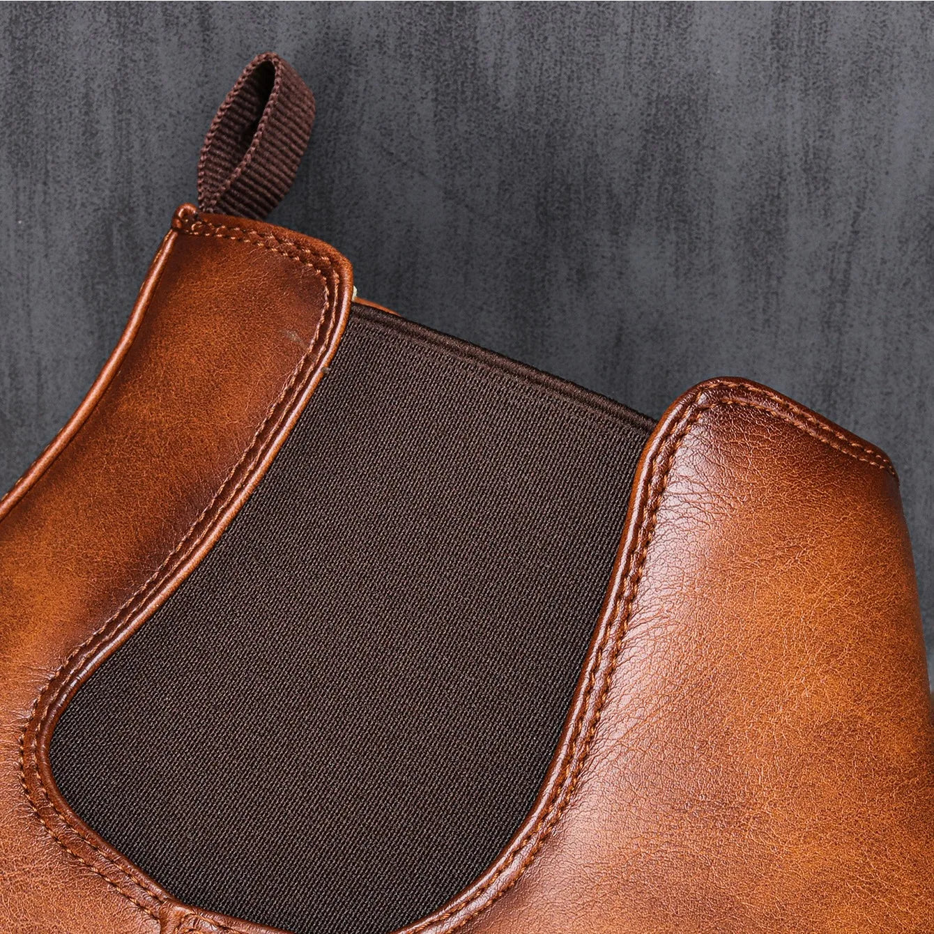 Ryder | Black Chelsea Boots for Men - High-Quality Leather, Slip-On Design 4