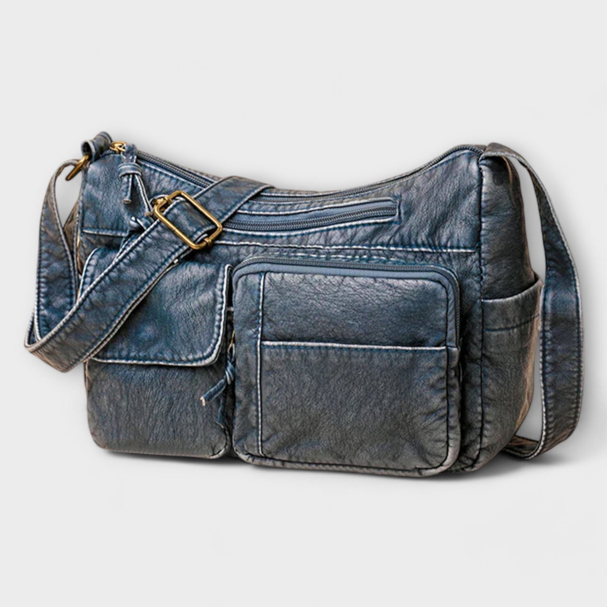 Classic Retro Leather Handbag - Luxivelle