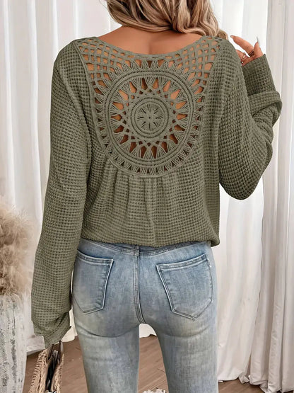 Shelora | Women's Soft Chic Long Sleeve Blouse - Luxivelle