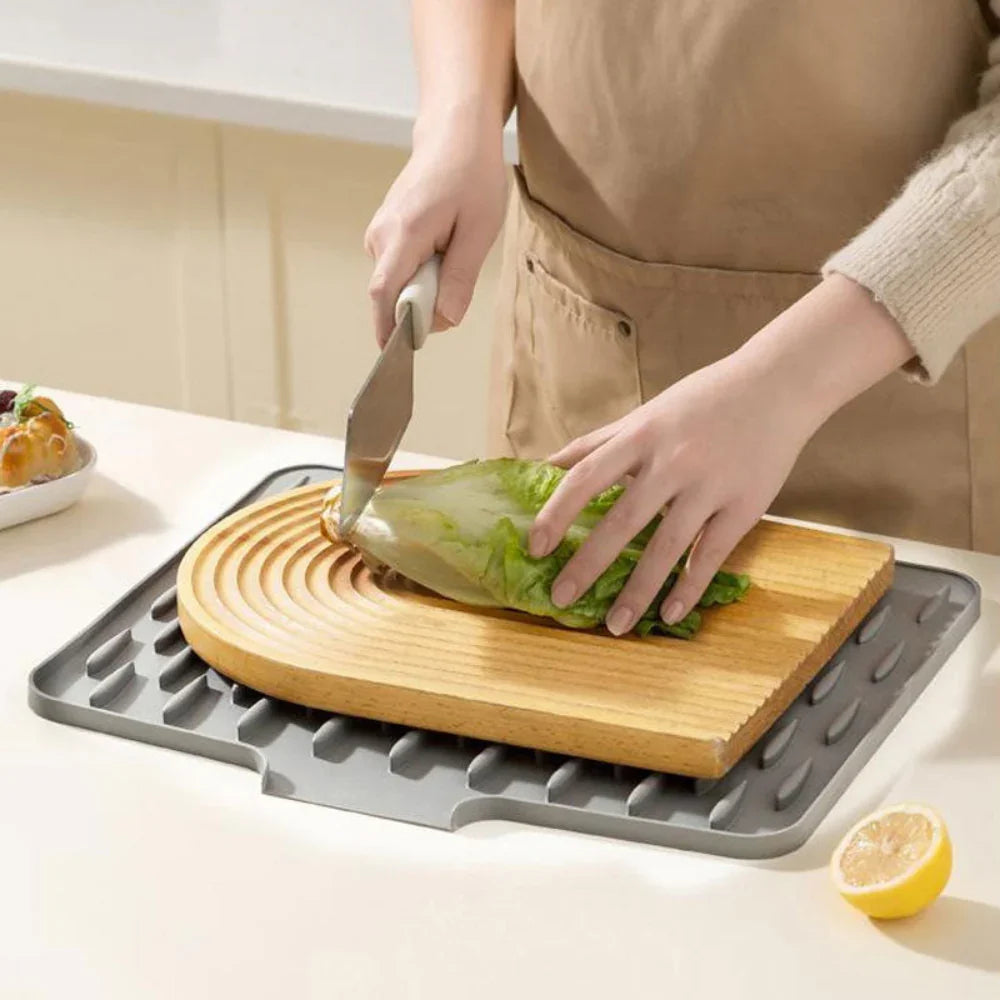 Heat Resistant Non Slip Silicone Kitchen Mat