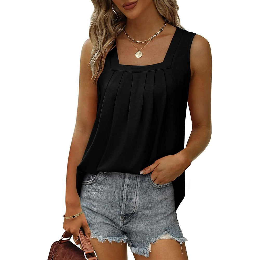 Women's Casual Tank Style Vest Top