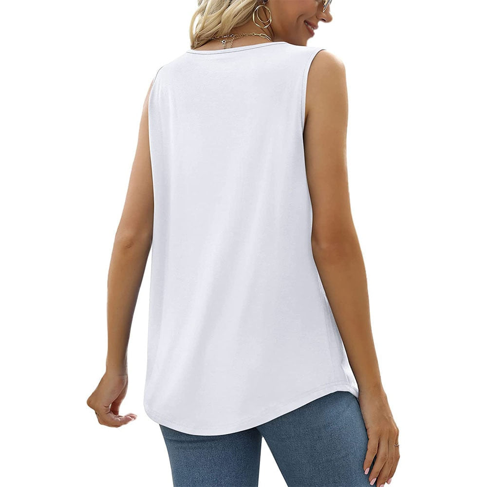 Women's Casual Tank Style Vest Top