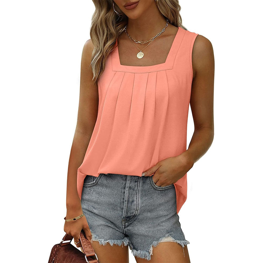 Women's Casual Tank Style Vest Top