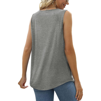 Women's Casual Tank Style Vest Top