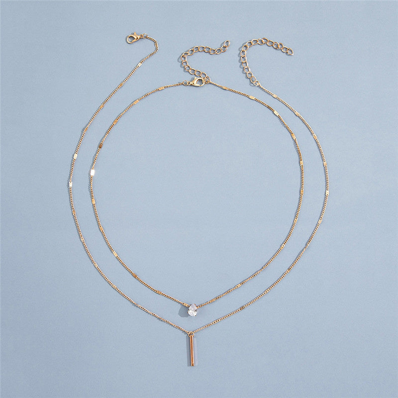Classic Gold Chain Necklace Set