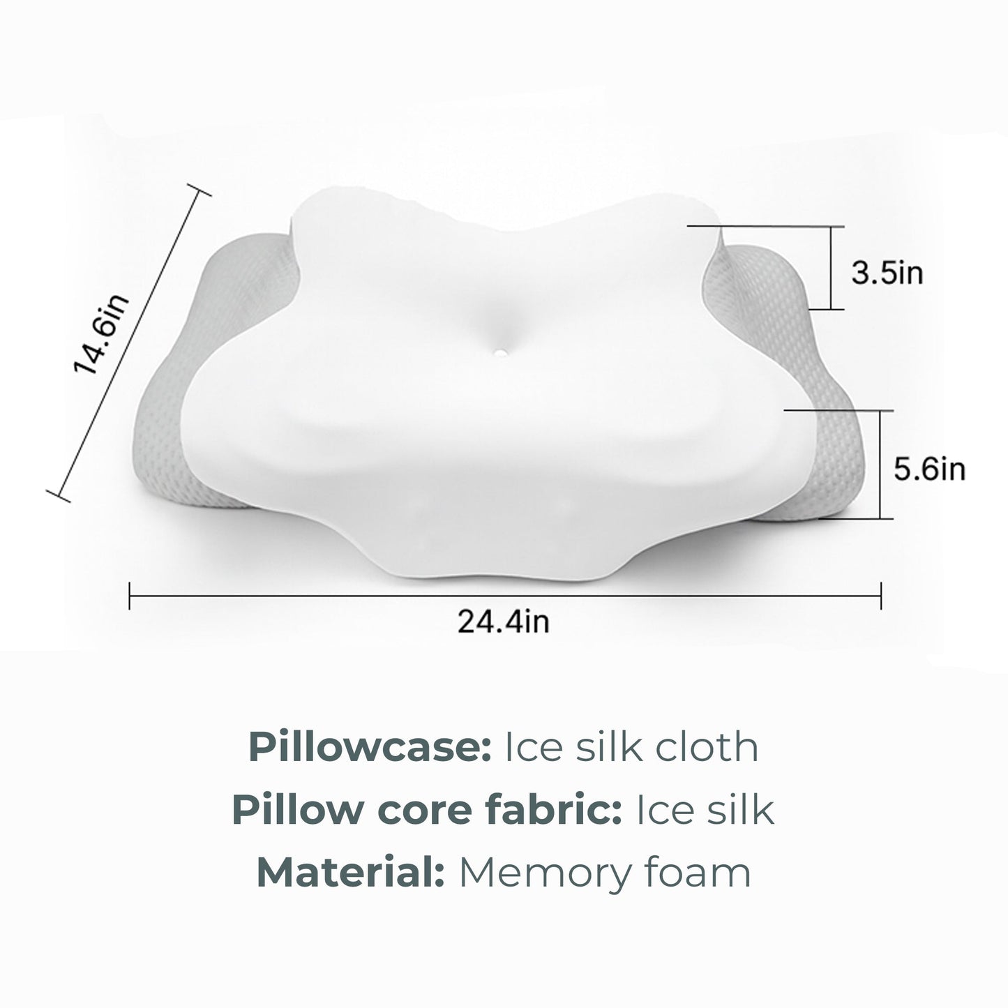 Contour Memory Foam Travel Pillow