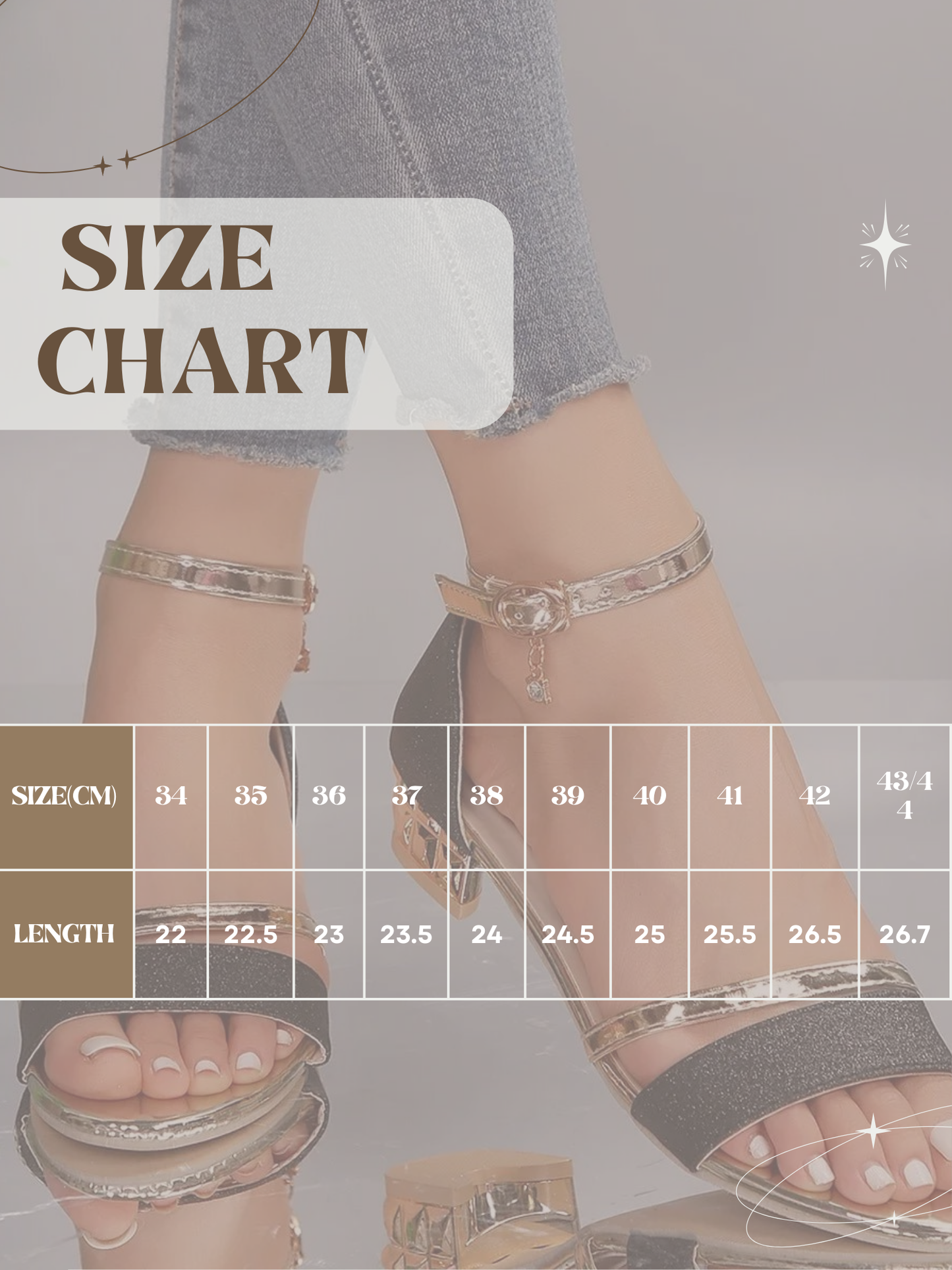 Ladies Faux Leather Summer Sandals with Buckle Strap