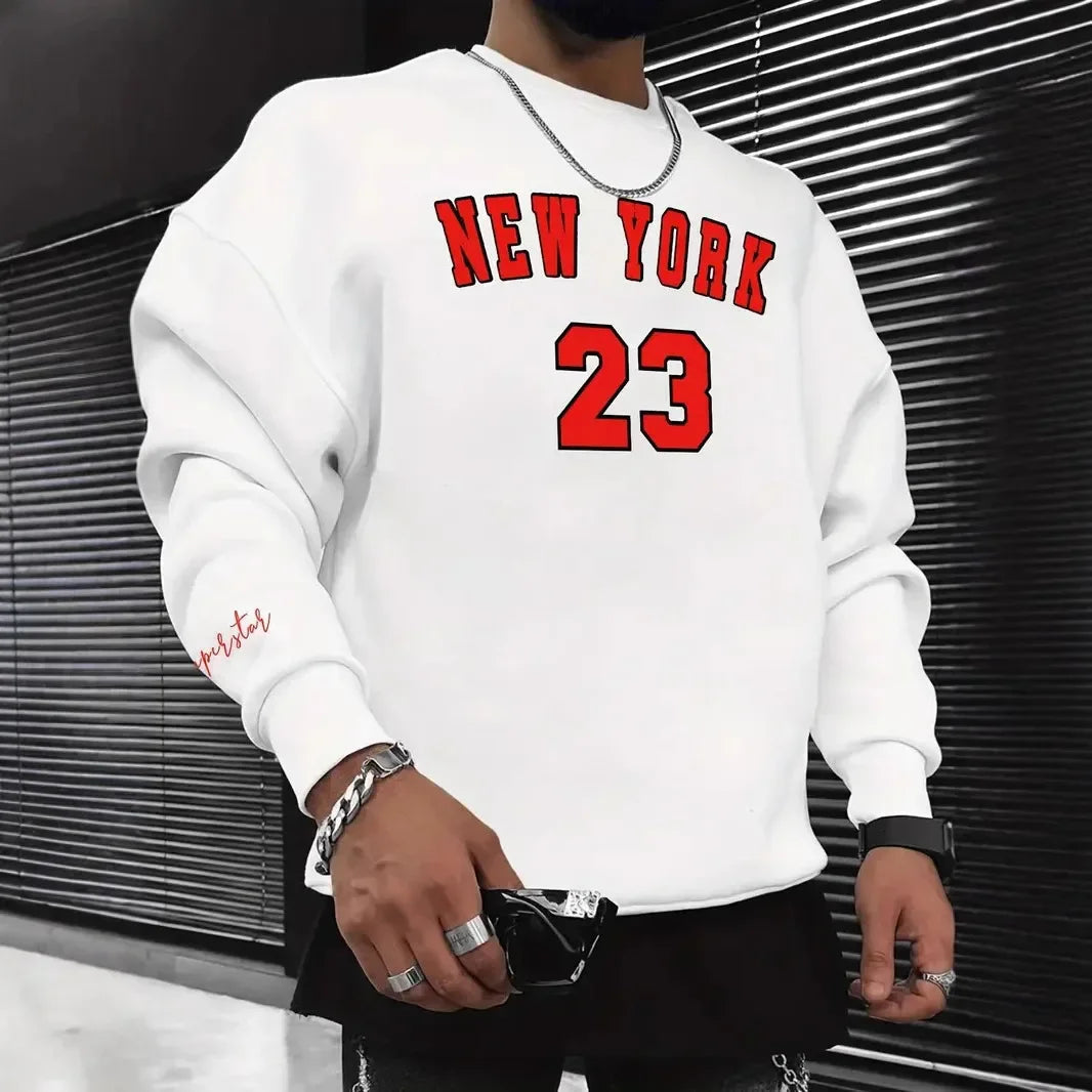 Luke | Sleek Print  Sweatshirt
