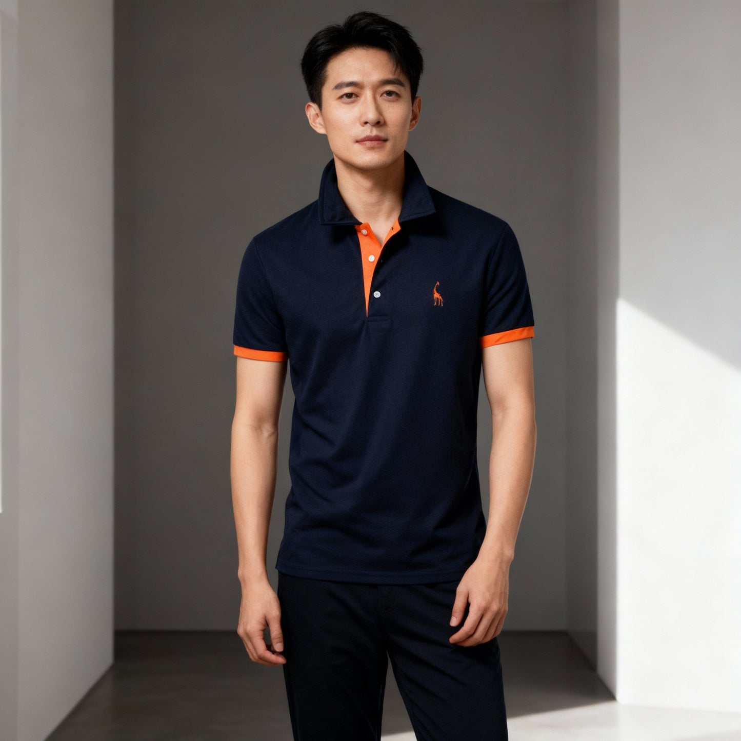 Classic Fit Mens Cotton Short Sleeve Shirt - Luxivelle
