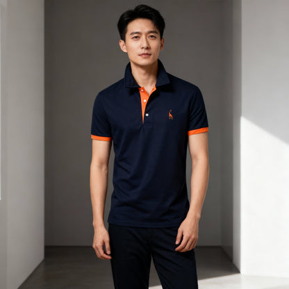 Classic Fit Mens Cotton Short Sleeve Shirt - Luxivelle