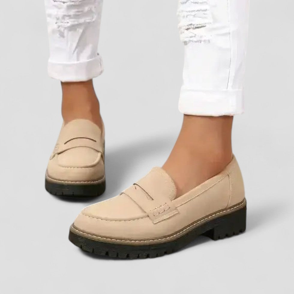 Slip On Loafers with Chunky Sole 1