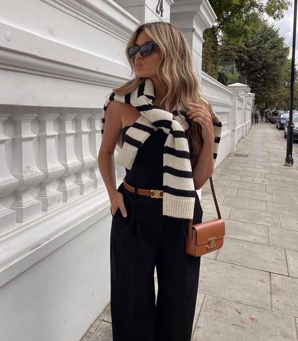 Elegant Leather Waist Belt