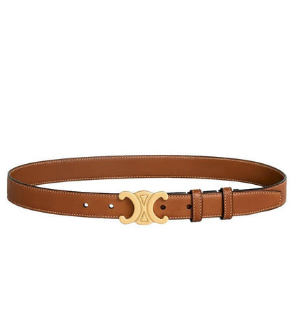 Elegant Leather Waist Belt