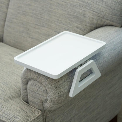Space Saving Sofa Tray Table for Drinks and Remotes