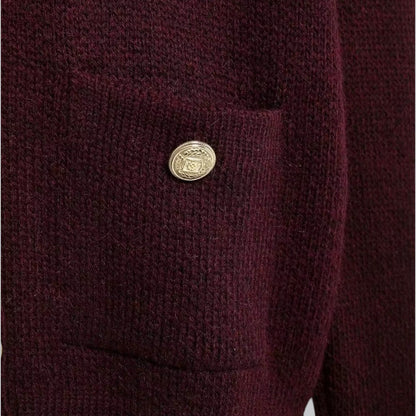 Soft Knit Cardigan with Golden Buttons 1