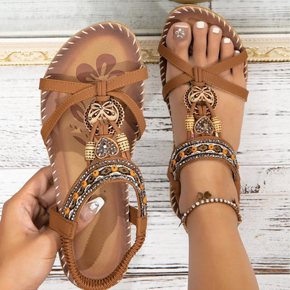Comfortable Women's Flat Bohemian Summer Sandals