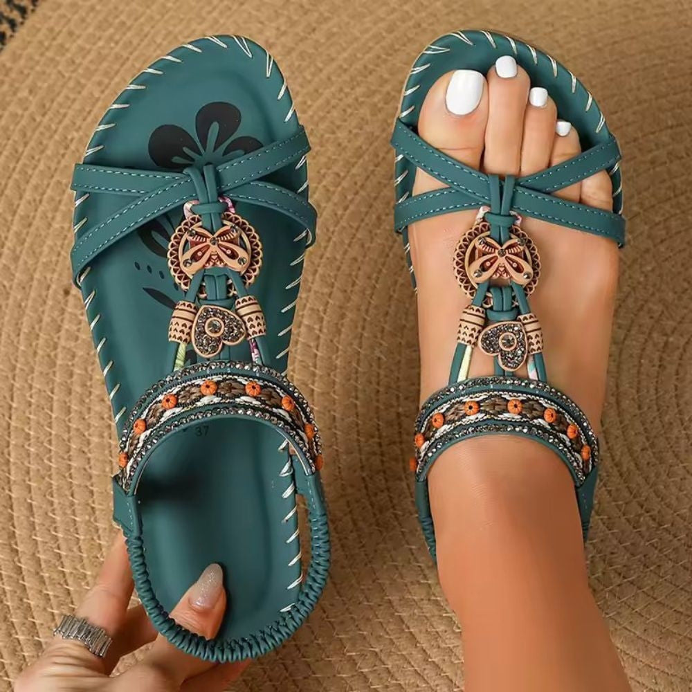 Comfortable Women's Flat Bohemian Summer Sandals