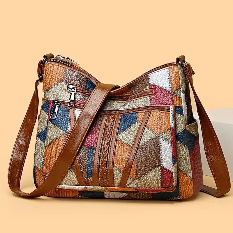 Colorful Boho Patchwork Handbag - Luxivelle