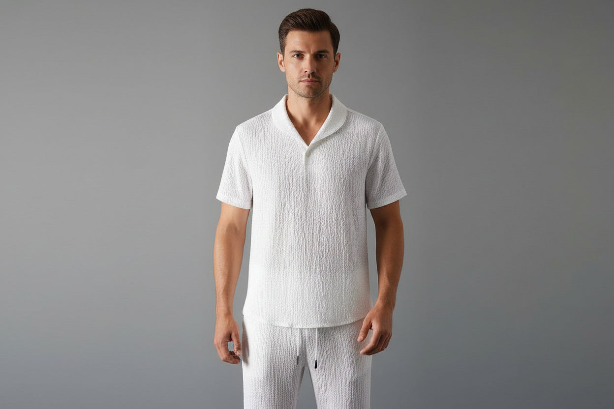 Stylish Men's Casual Wear Set - Luxivelle