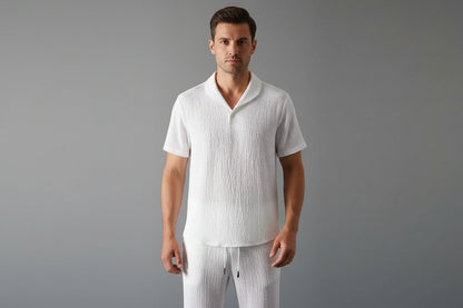 Stylish Men's Casual Wear Set - Luxivelle